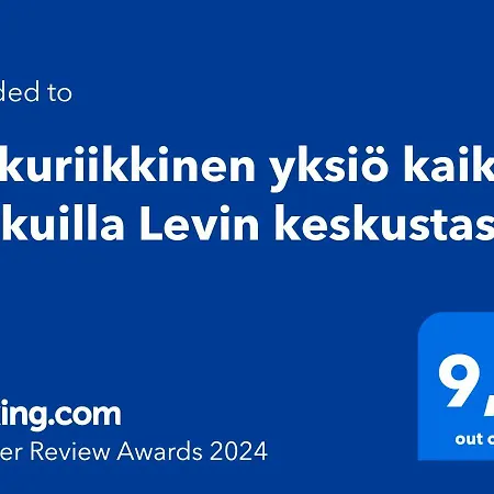 Pikkuriikkinen Yksioe Kaikilla Herkuilla Levin Keskustassa Appartement Levi